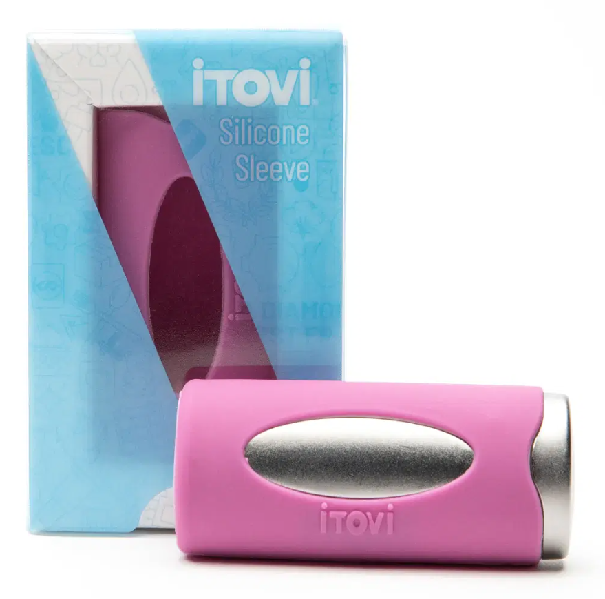 rose plum sleeve for the itovi wellness scanner